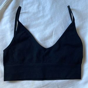 M/L black bralette (boutique)